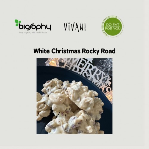 White Christmas Rocky Roads: Το τέλειο γλυκό για την υποδοχή του 2025