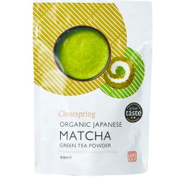 Matcha Πράσινο Τσάι (Μάτσα) - Premium Grade (40γρ) Clearspring