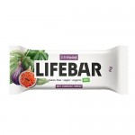 Ωμή Vegan Μπάρα Ενέργειας 'Σύκο' Lifebar - Χωρίς Γλουτένη/Ζάχαρη (40γρ) Lifefood