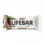 Ωμή Vegan Μπάρα Ενεργείας 'Σοκολάτα' Lifebar - Χωρίς Γλουτένη/Ζάχαρη (40γρ) Lifefood