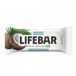 Vegan Μπάρα Ενέργειας 'Καρύδα' Lifebar - Χωρίς Γλουτένη/Ζάχαρη (40γρ) Lifefood