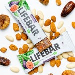 Ωμή Vegan Μπάρα Ενέργειας 'Σύκο' Lifebar - Χωρίς Γλουτένη/Ζάχαρη (40γρ) Lifefood